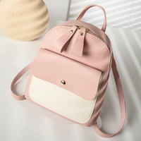 2021 newest small backpack three shoulder oblique span multi function mobile phone simple color matching fashion women cute bag