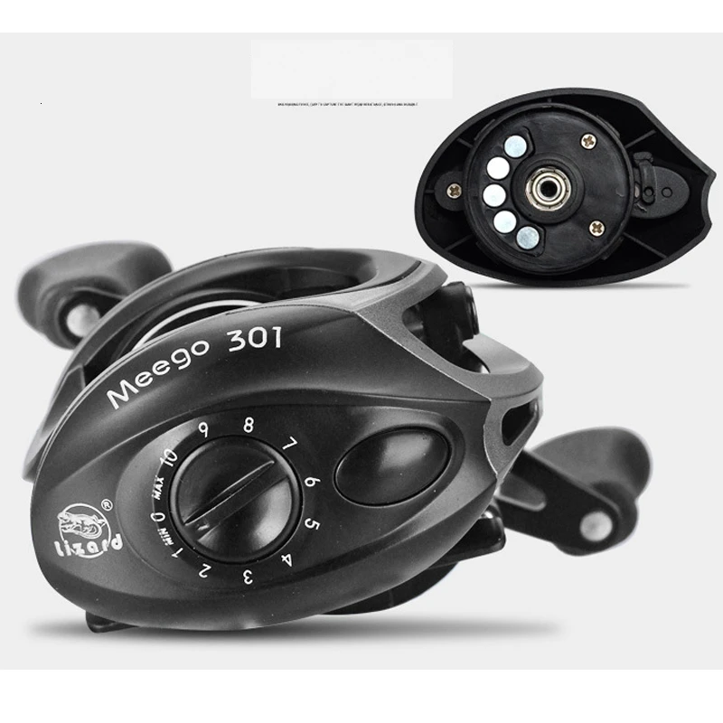 

Baitcasting Reel High Speed 19+1BB 8kg Drag Super Strong Magnetic Force Speed Ratio 9.1:1 Brake System Ultralight Fishing Reel