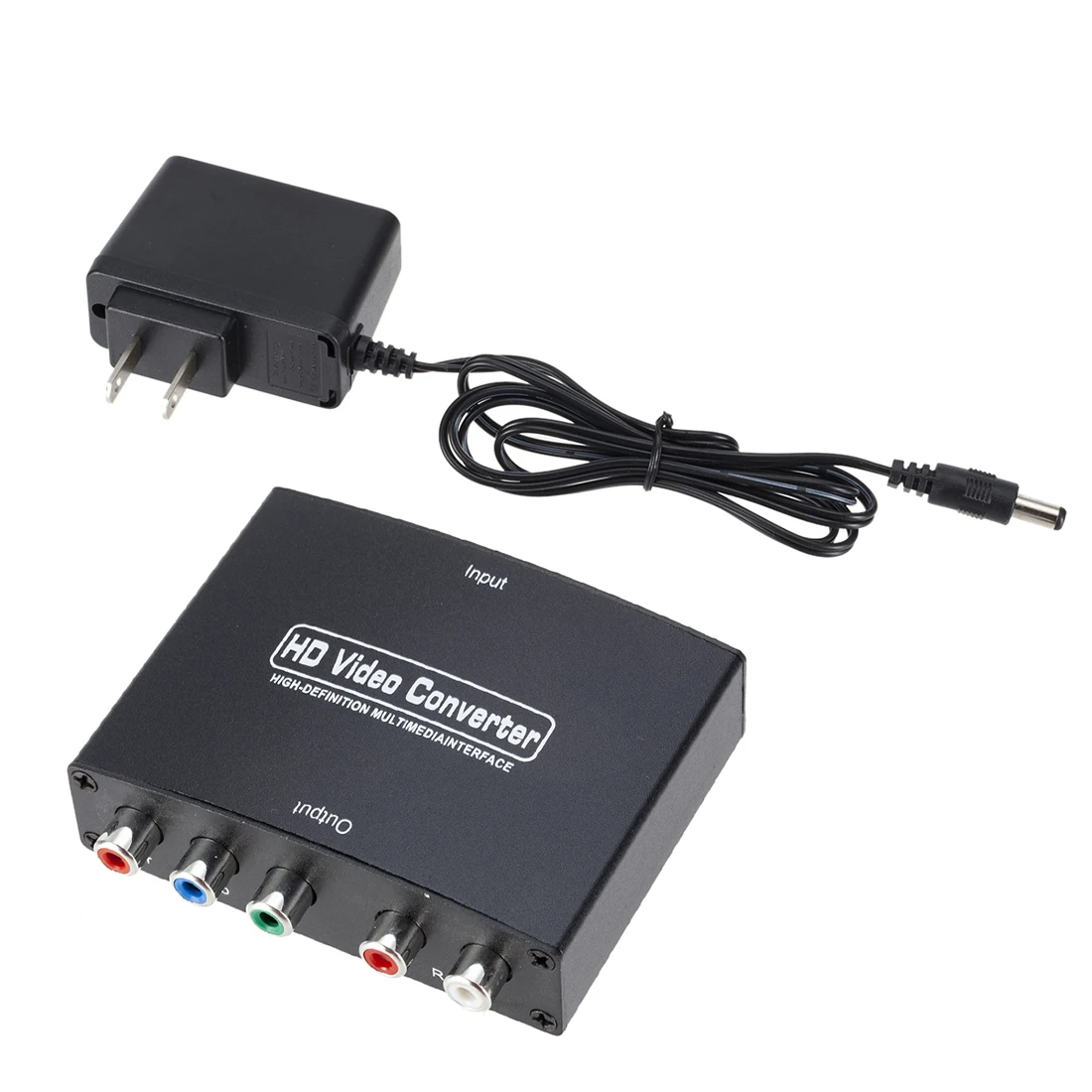 1080P HDMI в RGB компонент 5RCA YPBPR R/L видео аудио конвертер адаптер для ТВ | Электроника