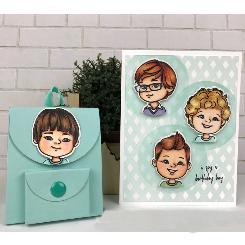 Почтовый ящик для йоги маленьких мальчиков и девочек прозрачные штампы с