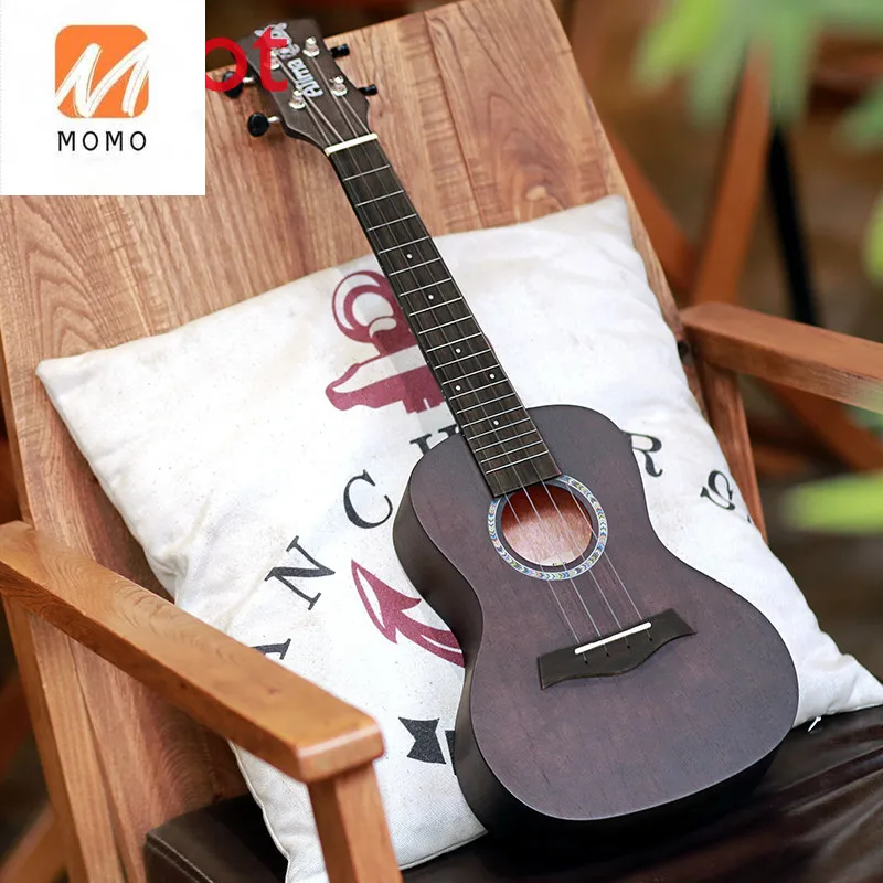 

Master Handmade Walnut Personalized Creative Production Introduction Small Guitar, Ukulele Concert Resin Charms Home Decoration