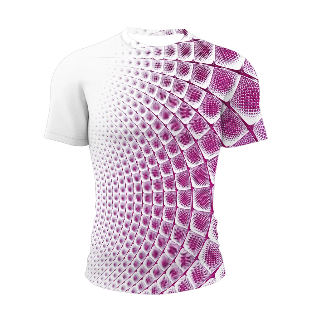 

New spring and summer oversized T-shirt multicolor 3D graphics printing tops and T-shirts for men, women, boys, girls, kids, per