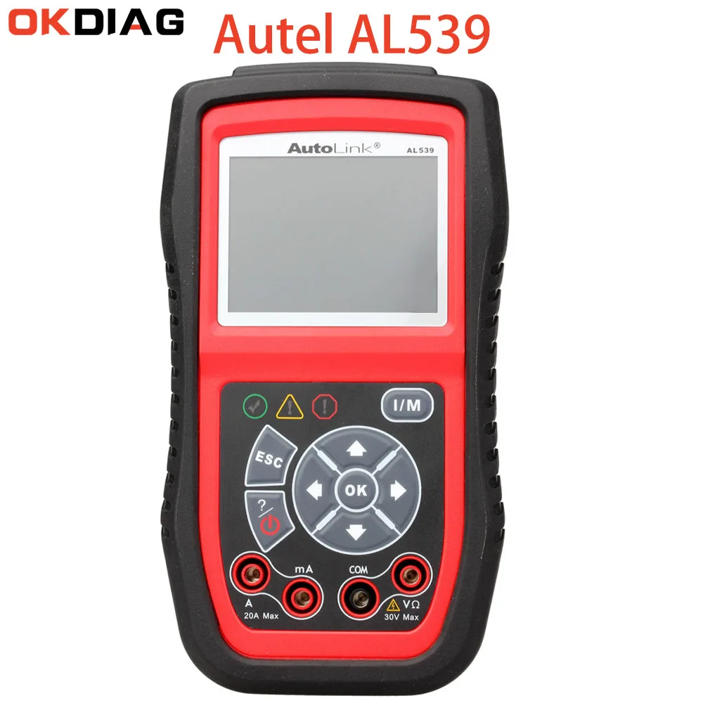 

Autel AutoLink AL539 OBD2 Электрический тестовый инструмент OBDII считыватель кодов автомобиля автомобильный диагностический инструмент проверка элек...