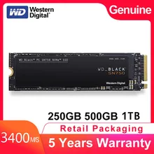 Внутренний твердотельный накопитель Western Digital M2 WD Black SN750 SSD ТБ 250