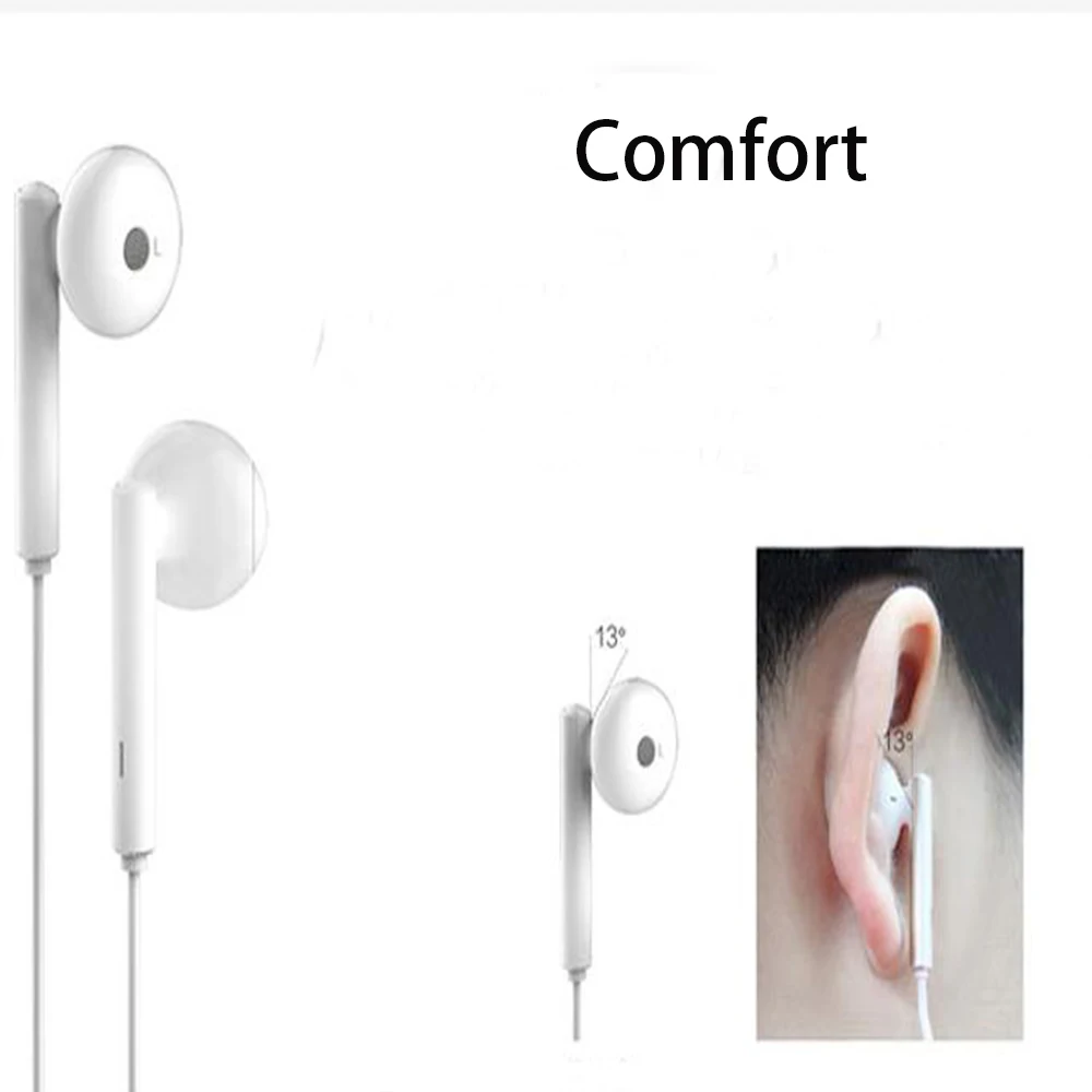 Оригинальные наушники Huawei Honor am116 гарнитура с микрофоном 3 5 мм/Type c для P8 P9 P10 P20 Pro Mate