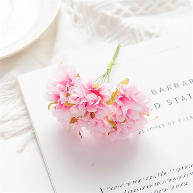 

Pistil Artificial Flower Bouquet Wedding Party Decoration DIY Handmade Wreath Gift Scrapbook Craft Fake Flower