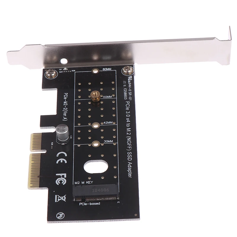 адаптер pci e 30 x4 к m 2 nvme ssd ngff pcie m2 переходная
