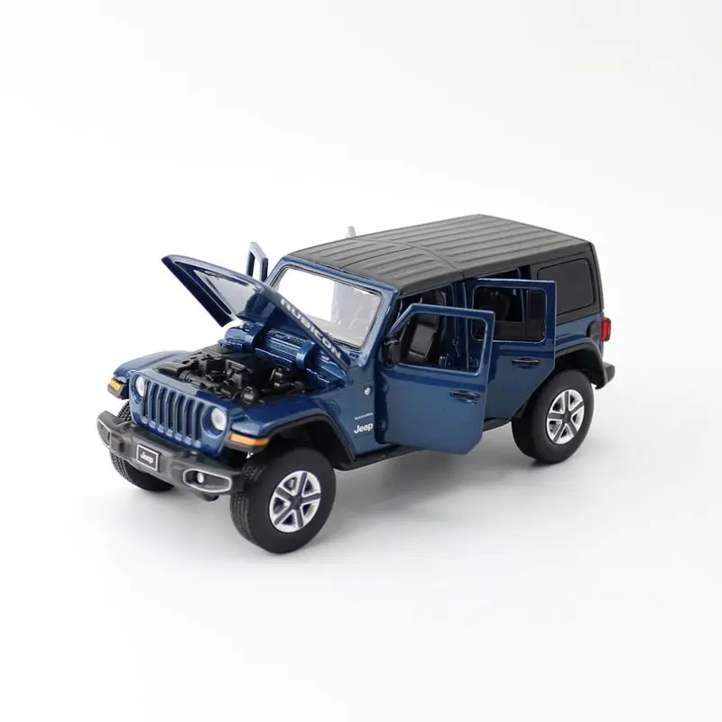 Jackiсел/литая Игрушечная модель/Масштаб 1:32/автомобиль Jeep Wrangler Sahara/открываются