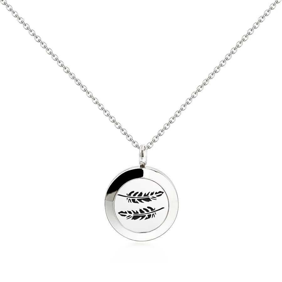 20 мм 316L ароматерапия из нержавеющей стали Locket Essential Oil парфюмерный диффузор