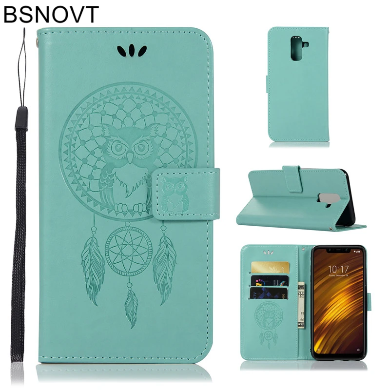 

For Xiaomi Pocophone F1 Case Siliicone Leather Wallet Case For Xiaomi Pocophone F1 Cover For Xiaomi Pocophone F1 Phone Bag Case