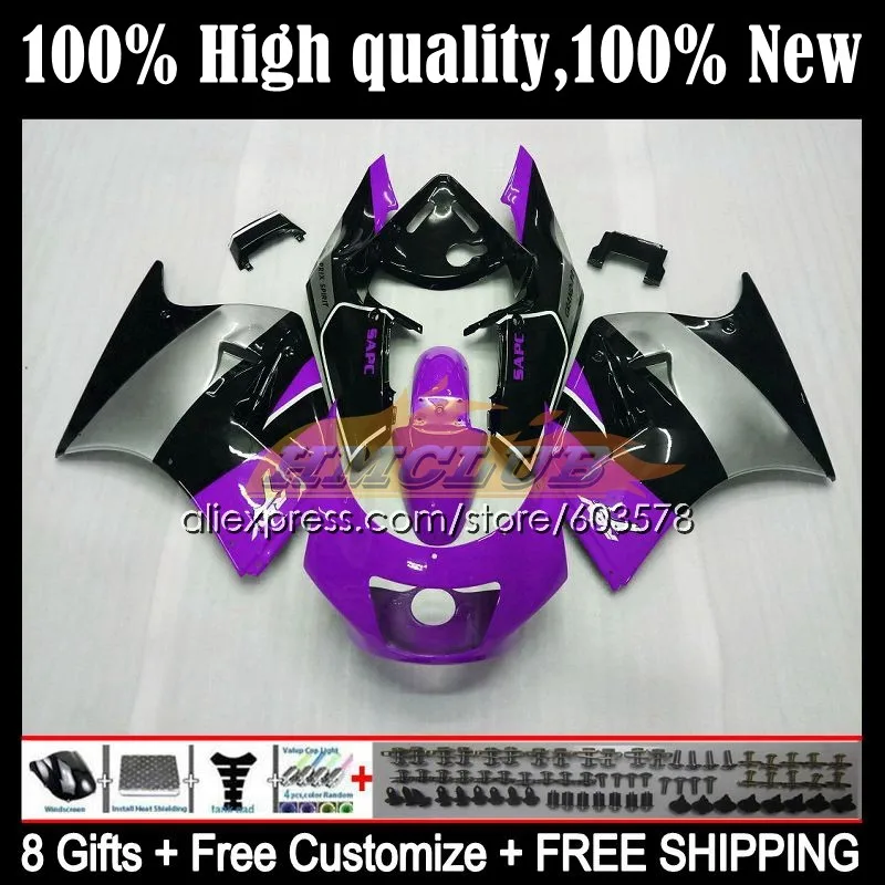 

OEM Bodys For SUZUKI RGV250 RGVT RGV 250 SAPC VJ21 18CL.157 RGVT-250 VJ 21 RGVT250 88 89 RGV-250 1988 1989 Fairings Purple sale