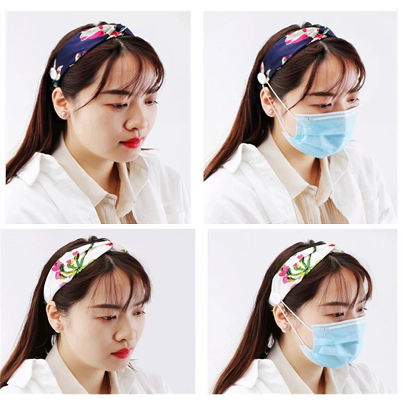 

Sports Running Headband Chiffon Mask Headband European And American Sports Yoga Running Elastic Anti-strain Headband