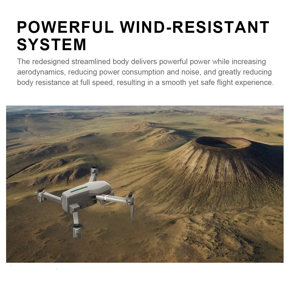 Квадрокоптер с дистанционным управлением L109 4K HD камера Дроны Wi Fi GPS одной кнопкой