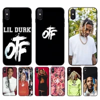 yinuoda lil durk soft phone case cover for iphone 11 8 7 6 6s plus x xs max 5 5s se 2020 xr 11 pro cover