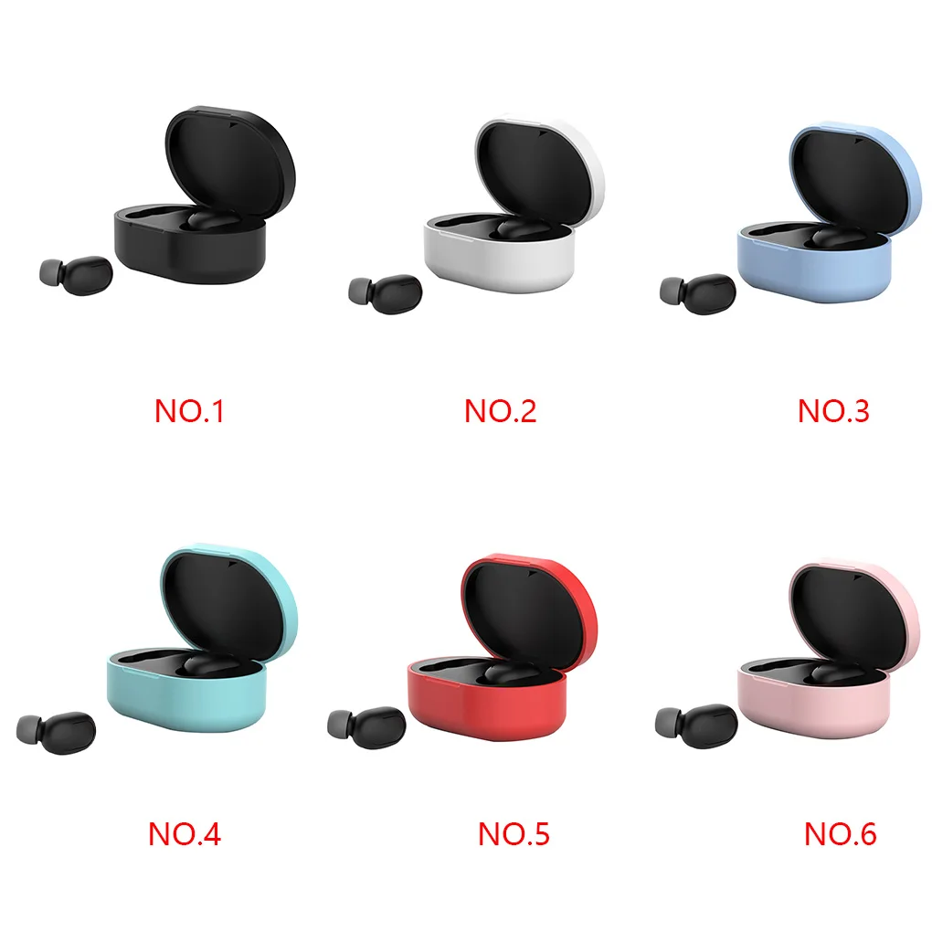Замена для Xiaomi Airdots Молодежная версия Bluetooth наушники силиконовый чехол Защитная крышка коробка