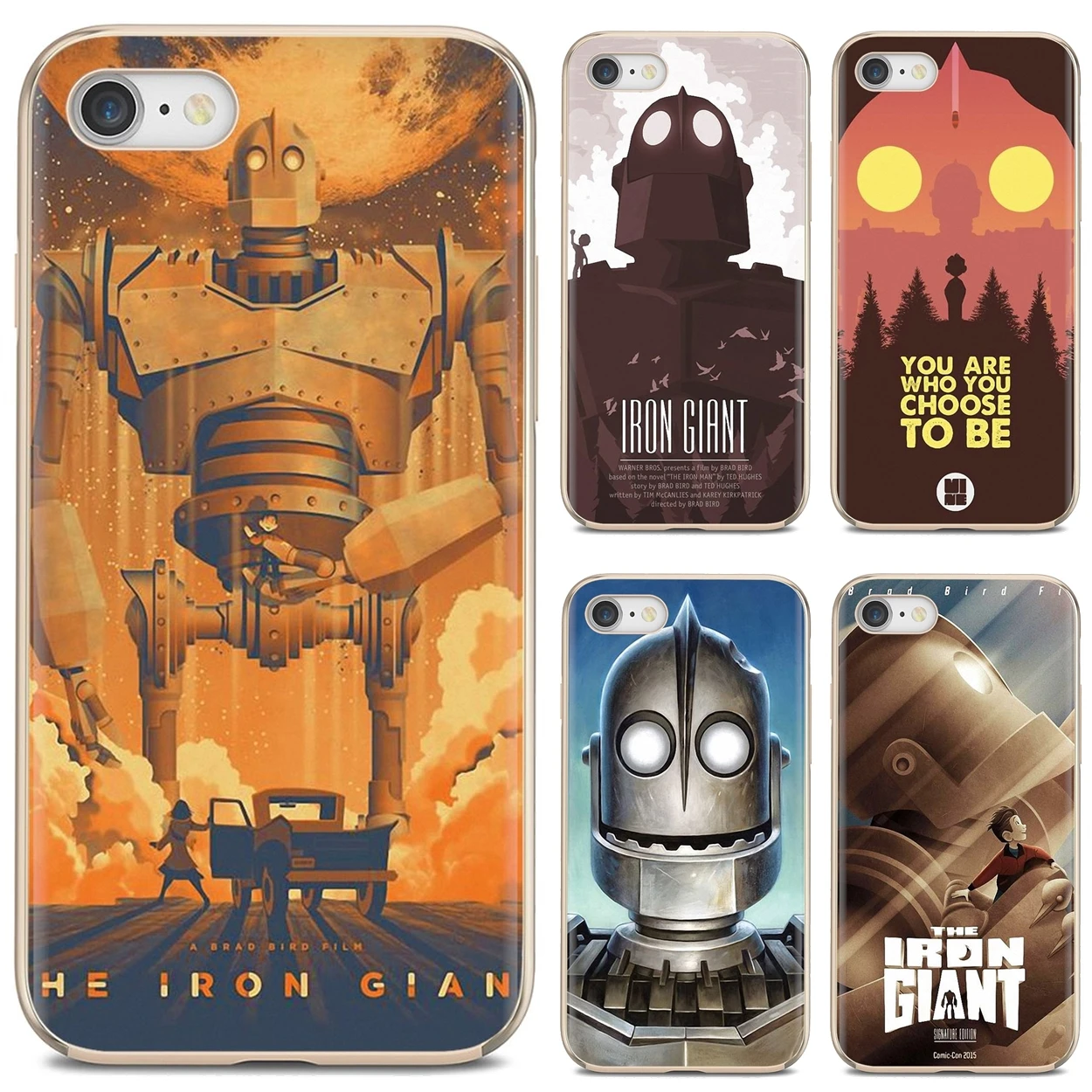 Чехол для iPhone iPod Touch 11 12 Pro 4 4S 5 5S SE 5C 6 6S 7 8 X XR XS Plus Max 2020 The Iron Giant 1999 | Мобильные