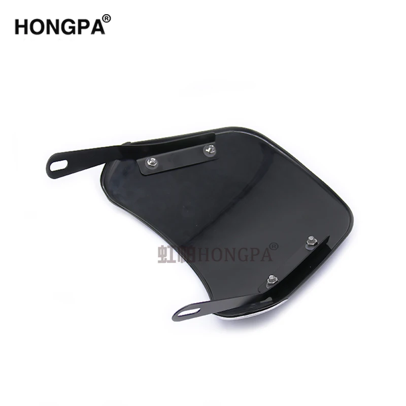 Мотоцикл лобовое стекло воздуха Регулируемый ветровое Ветер Дефлектор для 5-7