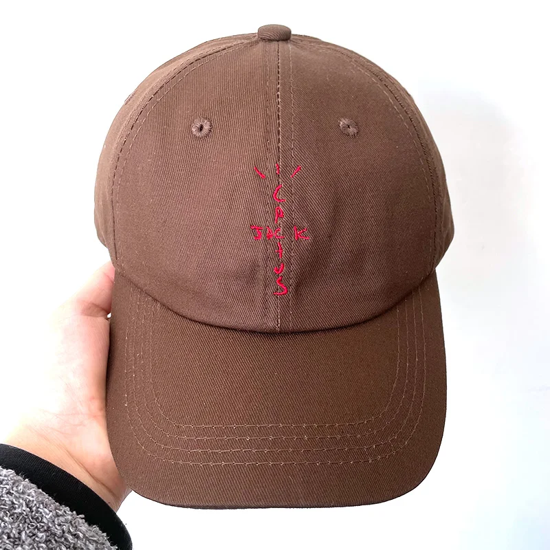 

100% Cotton Cactus Jack Baseball Caps Travis Scott Unisex Astroworld Dad Hat Cap ASTROWORLD Embroidery Man Women Summer Hat