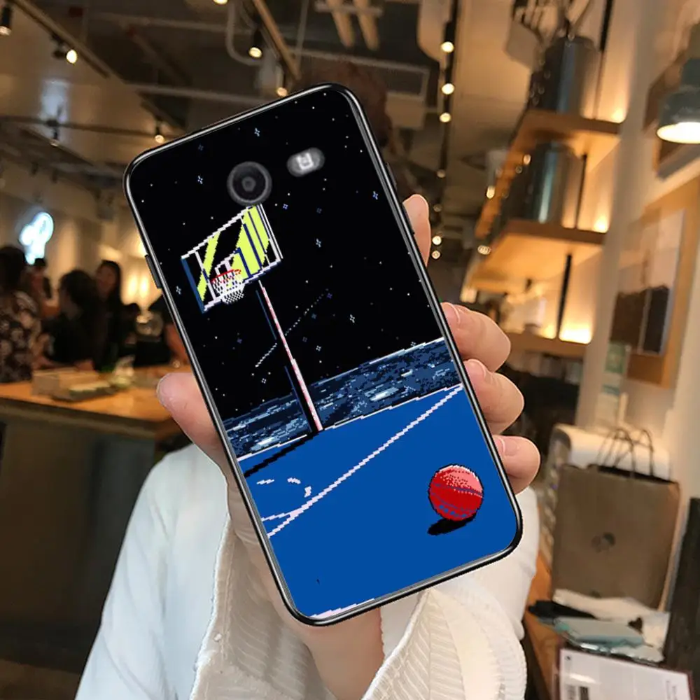 

King BAD BOY Phone Case Hull For Samsung Galaxy J 4 3 5 6 7 8 EU 2018 Plus 2017 Black Shell Art Cell Cover TPU