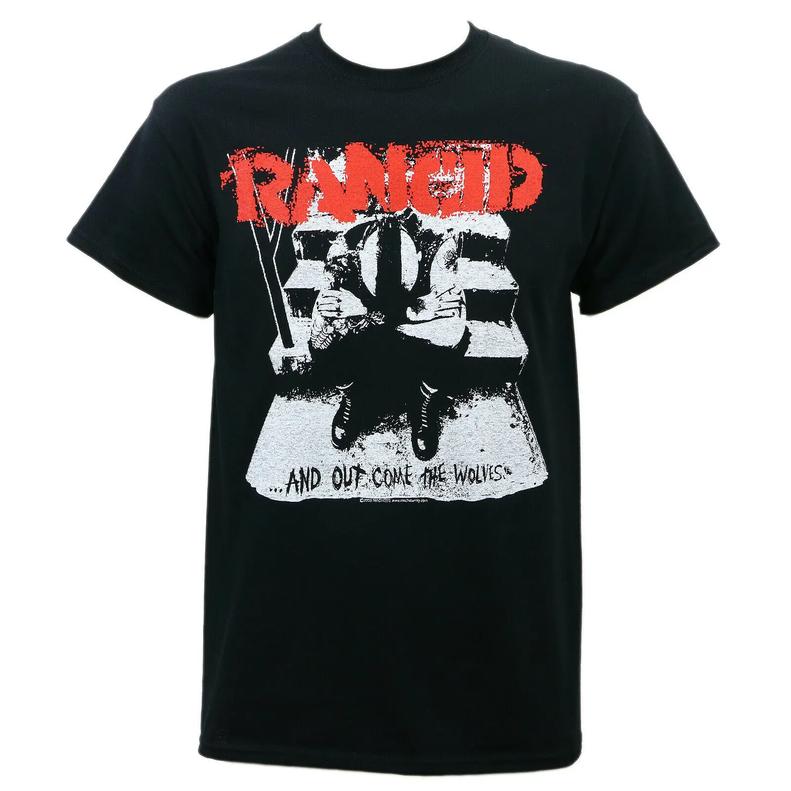 Подлинная Rancid Band And Out Come The волки футболка новая хлопок мужская Толстовка|Мужские