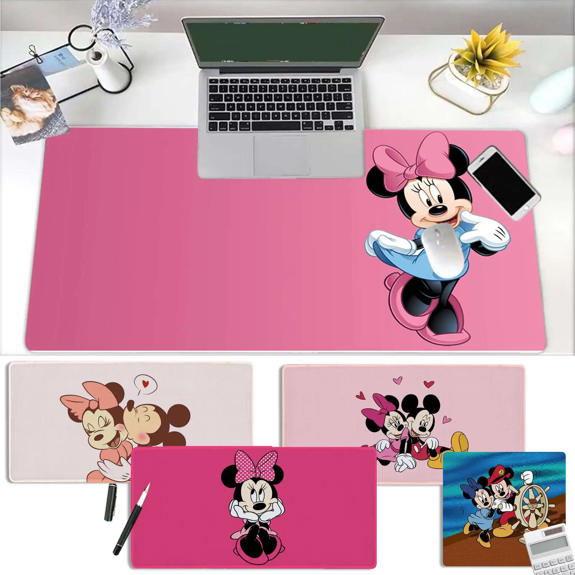 Disney Mickey Minnie Mouse Gamer Speed Mice Retail Small Rubber Mousepad Size for L XL game Customized mouse pad for CS GO PUBG