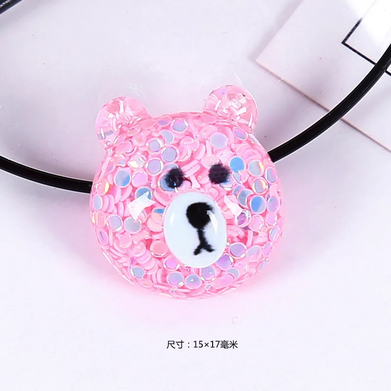 Розовый блестящий слайм из смолы набор принадлежностей кремовый клей для