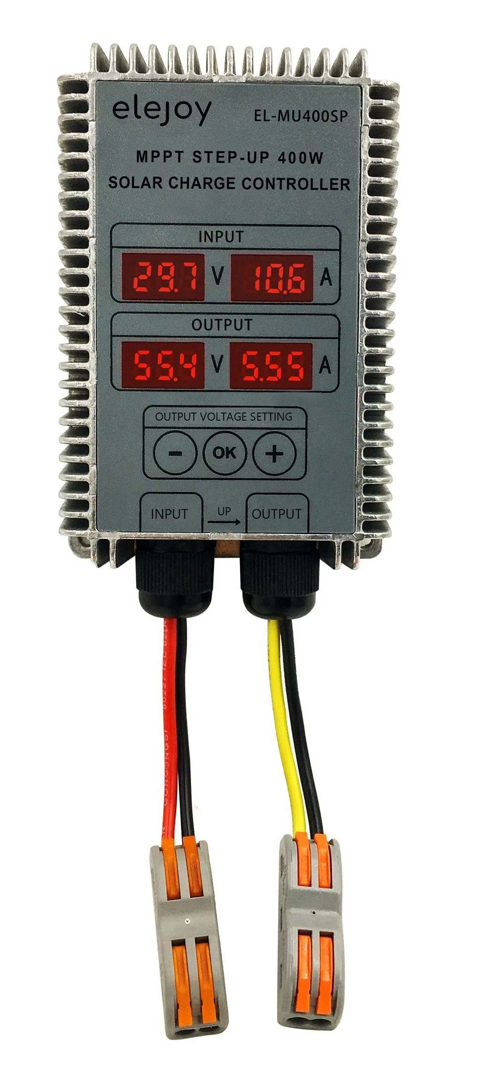 

MPPT SOLAR CHARGE CONTROLLER 99% LED DISPLAY STEP-UP SOLAR CONTROLLER MPPT BOOST EL-MU400SP