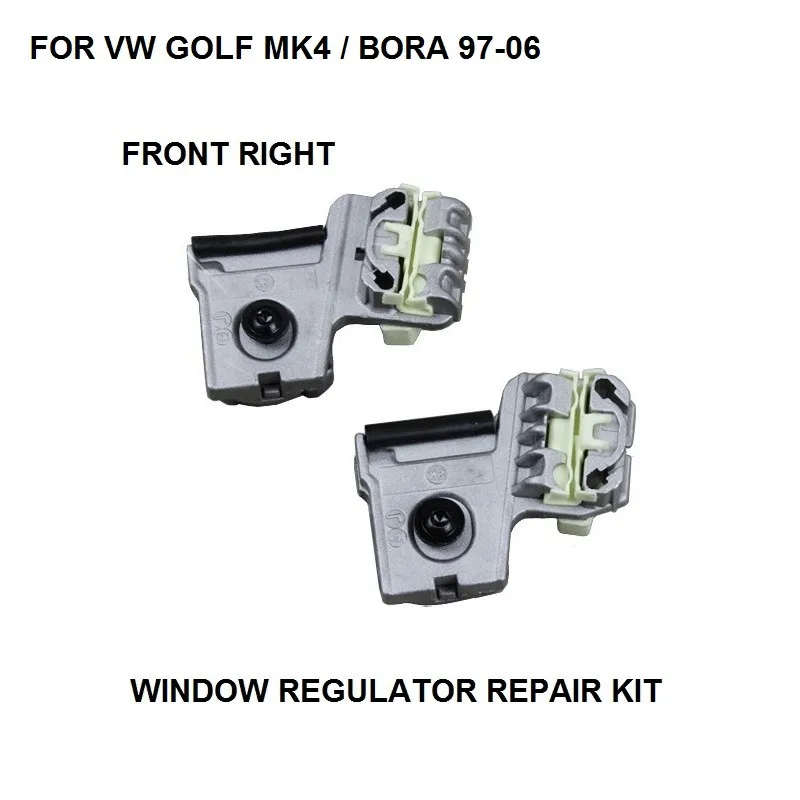

FREE SHIPPING FOR VW GOLF MK4 / BORA WINDOW REGULATOR REPAIR KIT CLIPS 1997-2006 FRONT RIGHT NEW
