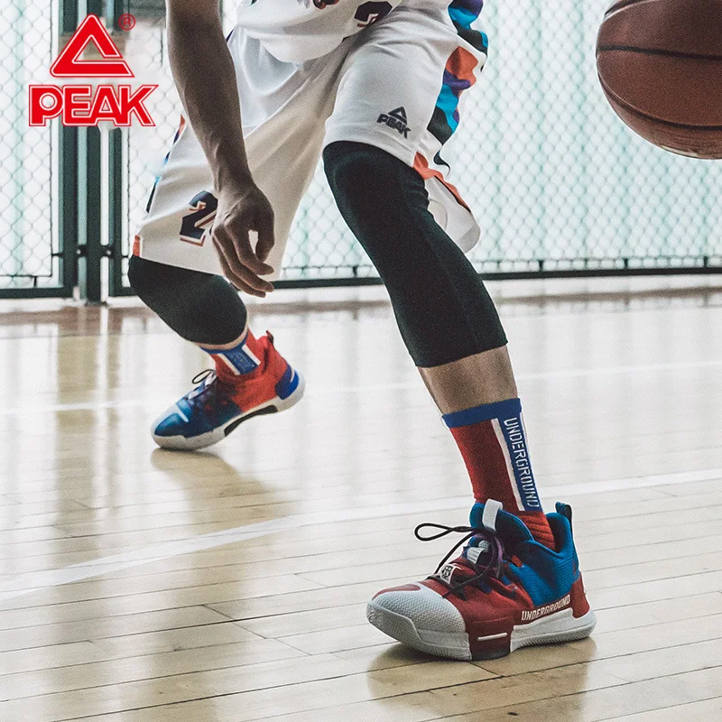 Пиковая Для мужчин кожане мужские баскетбольные носки 2019 флэш серии удобные