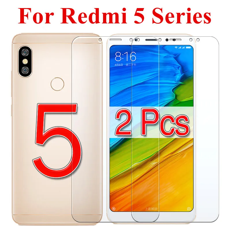 Закаленное стекло для xiomi redmi 5 plus Redmi 5A Note5 Защитная пленка экрана Xaomi note pro защитная