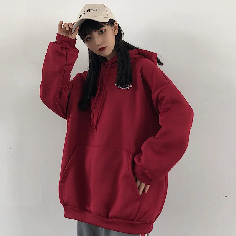 Женский утепленный свитер с бархатной подкладкой модный Свободный пуловер