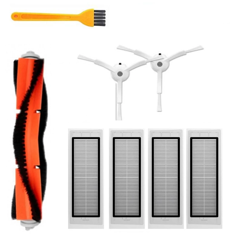 

Акция! Боковая щетка, HEPA фильтр, основная щетка для робота-пылесоса XIAOMI MI 1/2 поколения Roborock S50 S51, запасные части