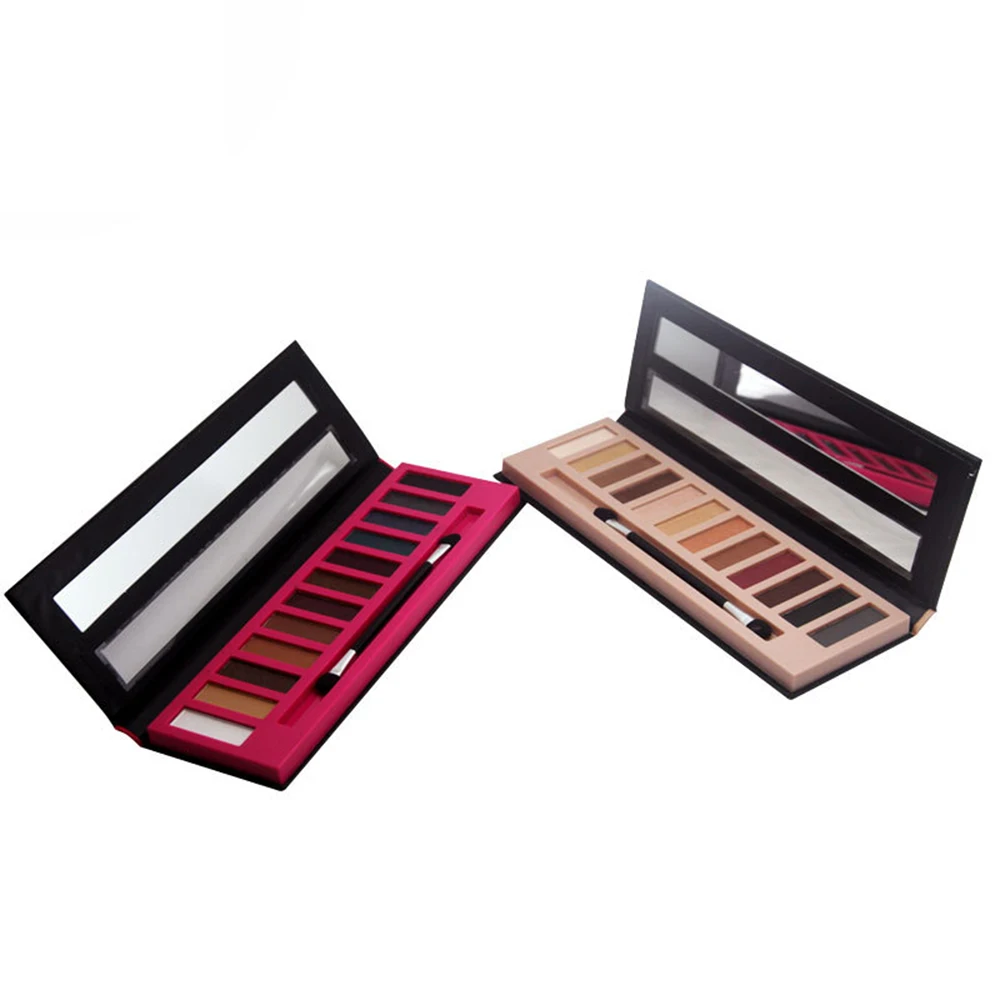 Givenone телесный 12 цветов матовый мерцающий водонепроницаемый бренд теней для век