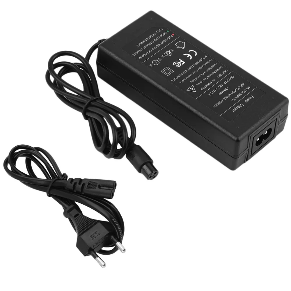 42V 2A Electric Drive Smart Balance Wheel Self Balancing Scooter Hover Board Power Battery Charger EU Plug | Обустройство дома