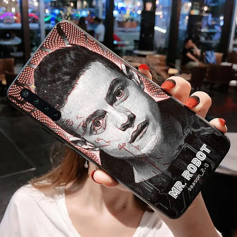 Чехол Mr Robot fsocial для телефона Xiaomi Mi Note 10 Lite 9T Pro xiaomi CC9 9SE | Мобильные телефоны и