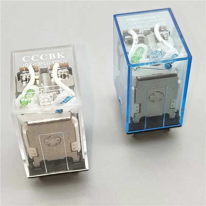 Мини-реле LY2NJ катушка DC12V DC24V AC110V AC220V HH62P JQX-13F10A 220 В миниатюрное электромагнитное реле общего назначения