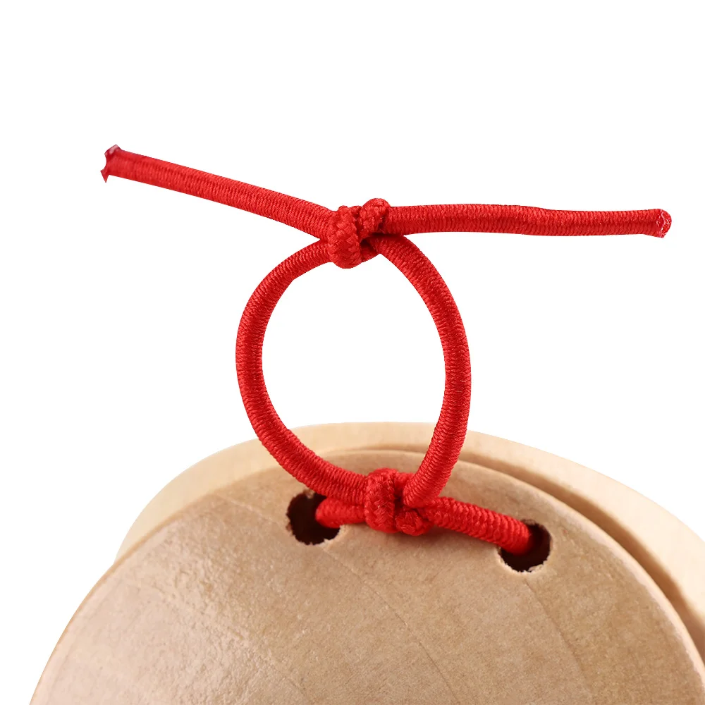 1 шт. забавные деревянные кастанки перкуссионные музыкальные инструменты