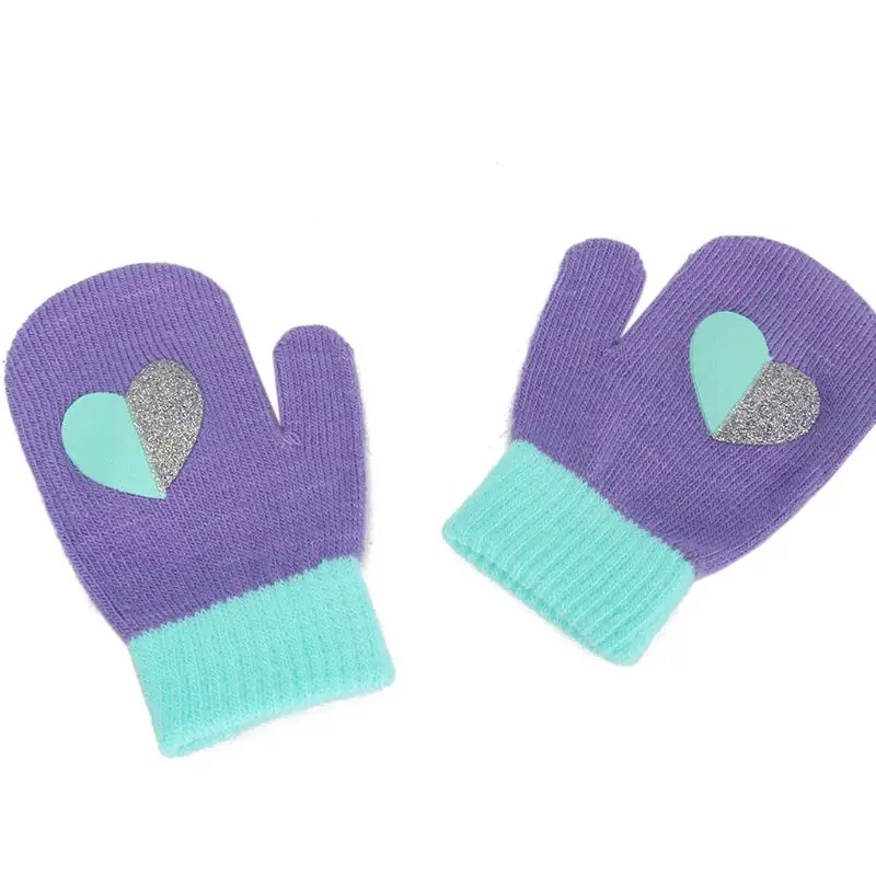 

Baby Winter Warm Gloves Kids Anti-Scratch Mittens Boys Girls Full Finger Glove