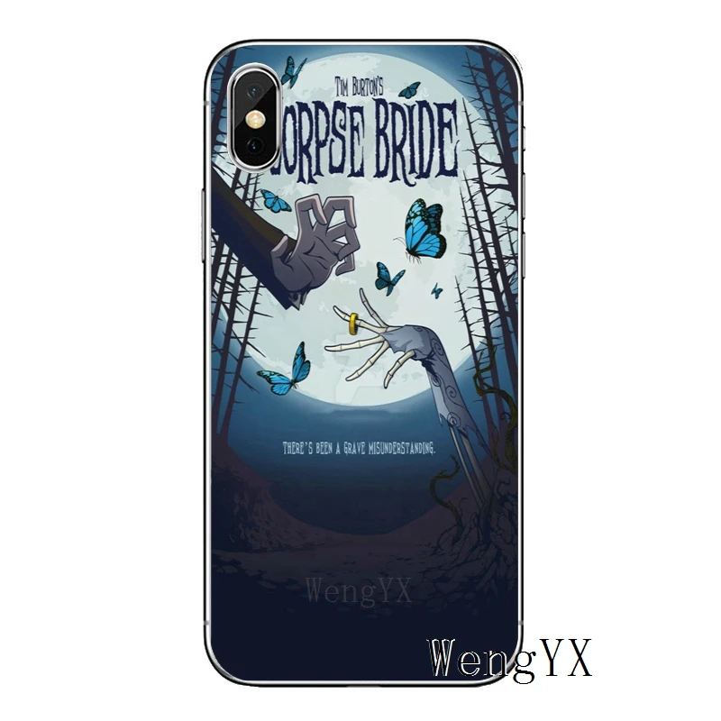 Tim Burton s Труп невесты для samsung Galaxy A10 A30 A40 A50 A60 A70 huawei P30 lite pro P Smart Y6 мягкий чехол