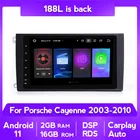 PX5 автомобильное радио 2 din android 11 с экраном для Porsche Cayenne 2003-2010 Cayenne S GTS 2003-2010 интеллектуальная система Авторадио