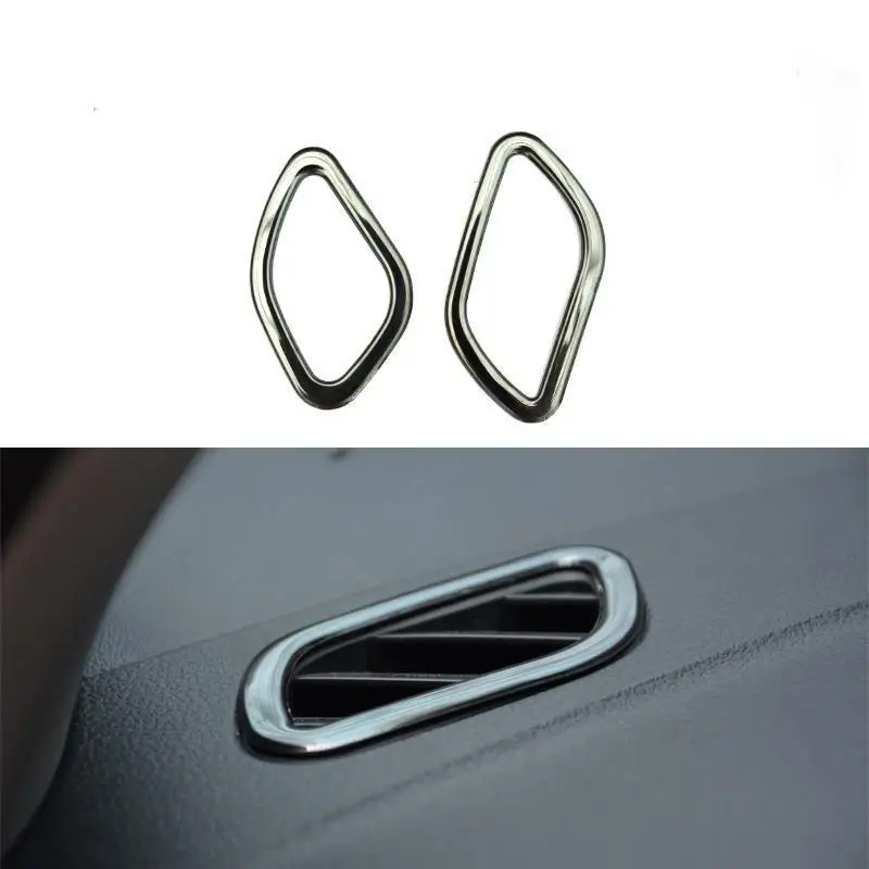 Автомобильный хромированный автоматический воздушный кондиционер на выходе