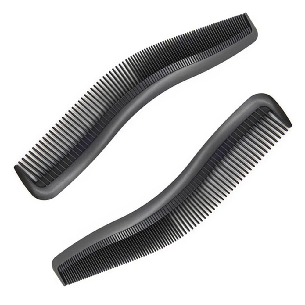 

Hairdressing Salon Comb Carbon Fiber Combs For Professional Barber Curved Design Anti Static
