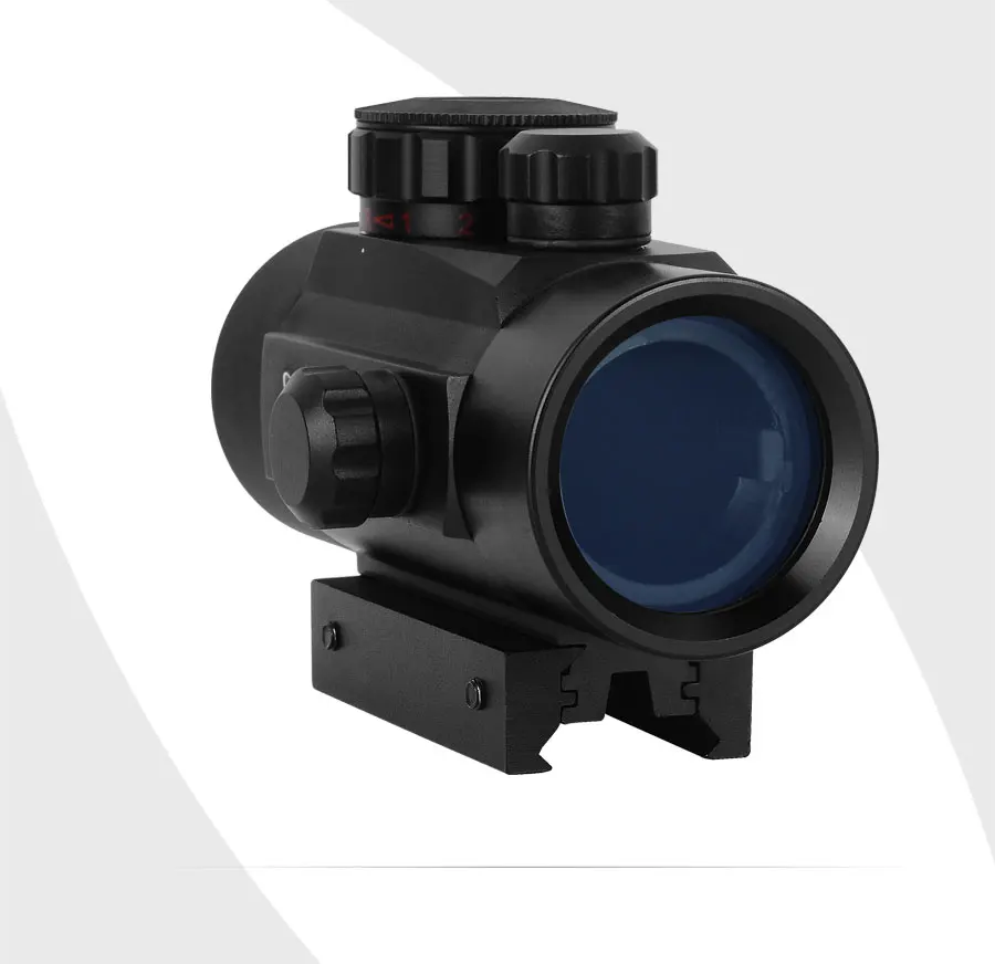 1x40 Red Dot прицел тактический прицел зеленый Red Dot коллиматор в горошек с 11 мм/20 мм рейку Airsoft воздуха Охота