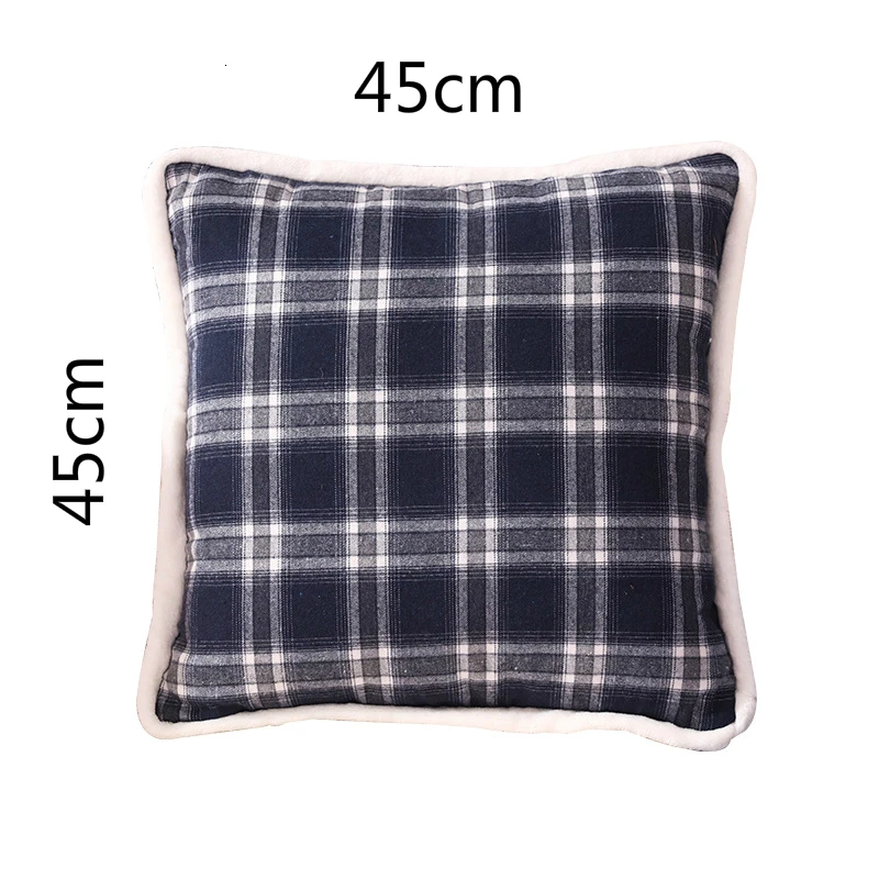 Классический сетчатый чехол для подушки фланелевая кружевная подушка живой