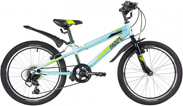 Велосипед NOVATRACK 20&ampquot RACER голубой one size | Спорт и развлечения