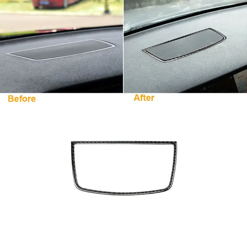 

2008-2013 Carbon Fiber Inner Dashboard Speaker Cover Trim For BMW E70 X5 E71 X6