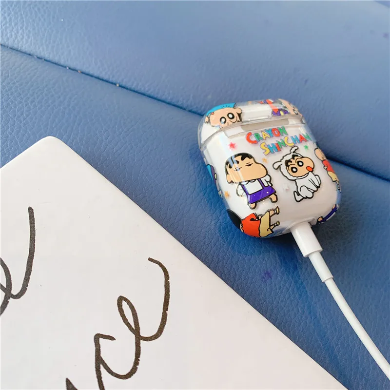 Чехол с милым мультяшным рисунком для Apple airpods чехол беспроводных Bluetooth наушников