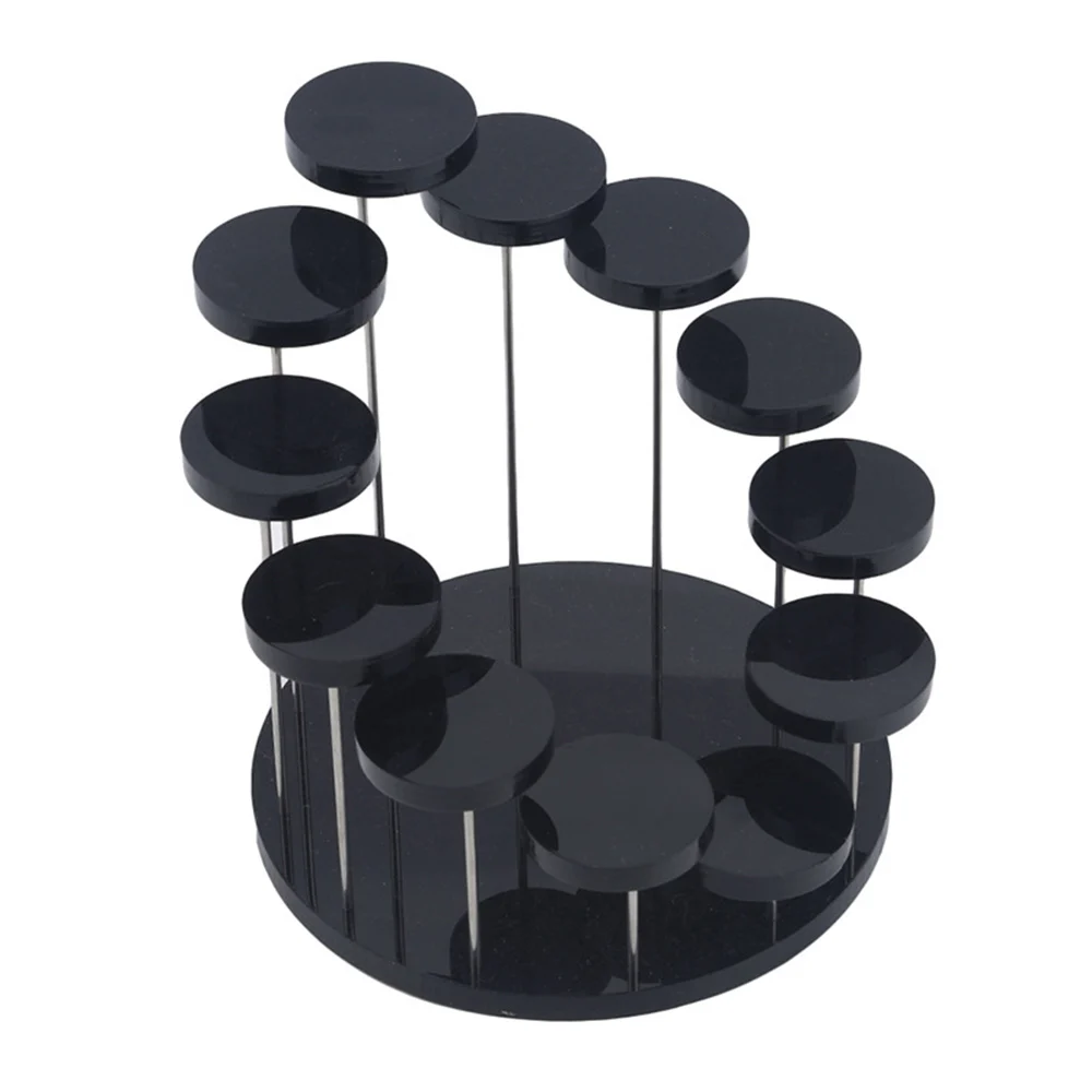 round display stand ring props cosmetic lipstick stand plexiglass acrylic jewelry display props free global shipping