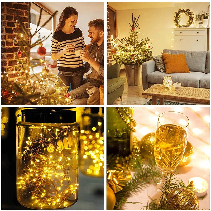 

Wine Bottle Lights String with Stopper Cork 20 LED Fairy Light Battery Operated Lights for Parties Wedding Decoration