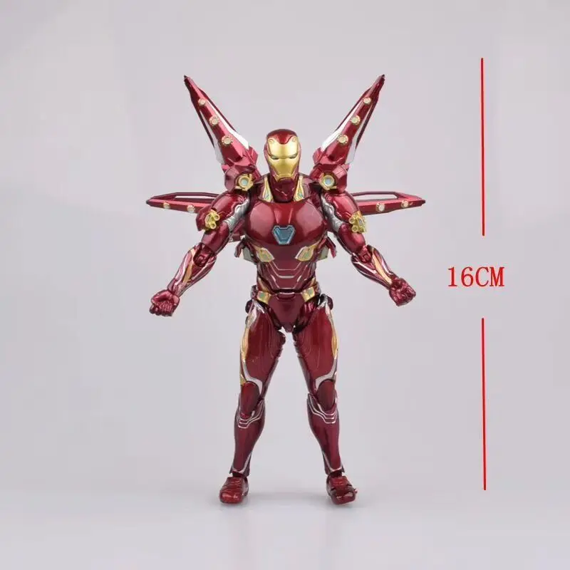 SHF Мстители 4 эндигра Бесконечность война танос Железный Человек-паук звезда нагрузка Marvel Капитан Америка Черная Widow Huk игрушка фигурка